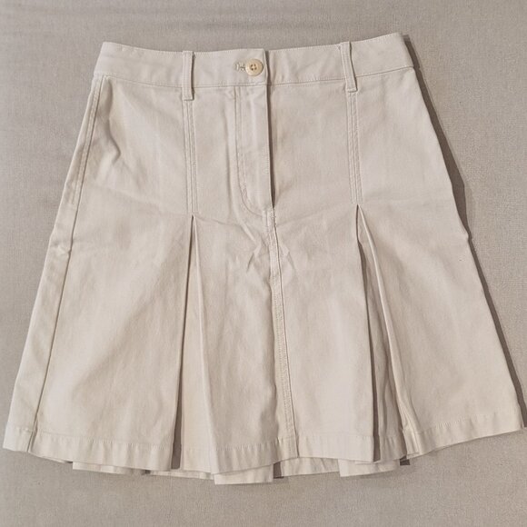 Wilfred Cream Mini Skirt - Picture 1 of 3